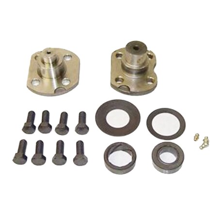 Aftermarket King Pin Kit Fits Case Backhoe 570LXT 580L 580 Super L 580M 585G Plus 2616-KPK1